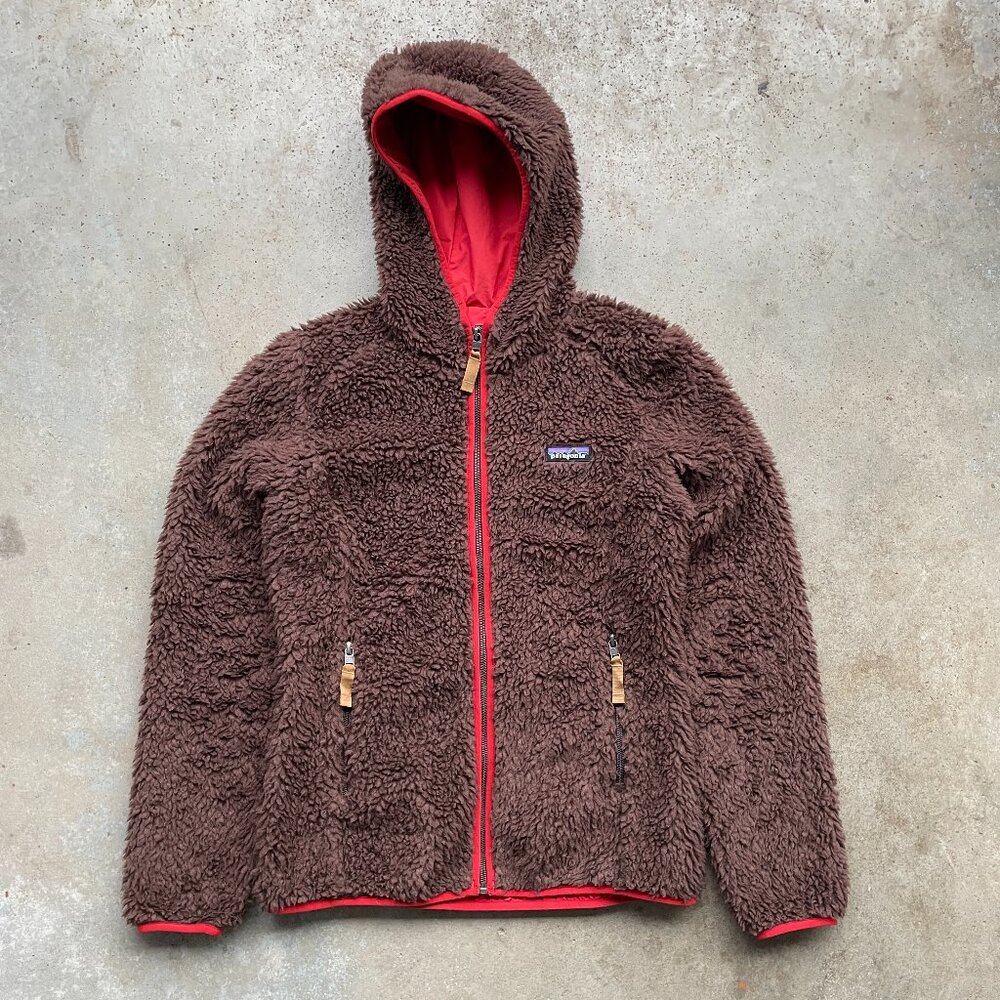 Patagonia Retro-X Cardigan Sweater Jacket Brown Deep Pile Women's Medium